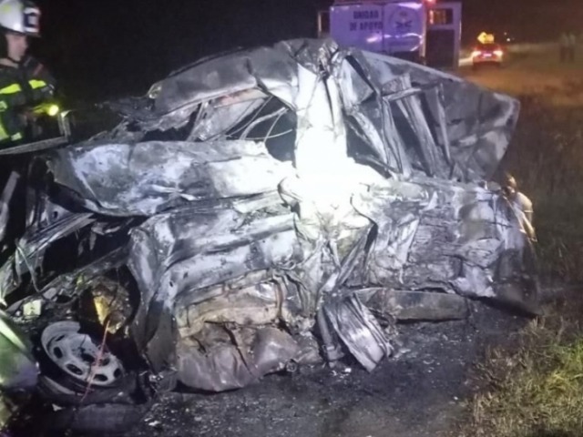 Accidente en Ruta 3: los ocupantes del auto incendiado eran de Olavarr�a